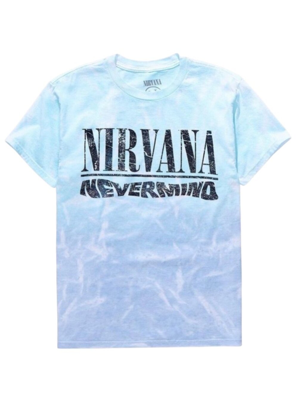 Nirvana Nevermind 30th Anniversary Tracklist Tie-Dye T-Shirt L